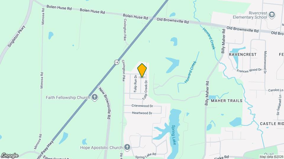 4612 Orange Tulip Dr Map and Location Details