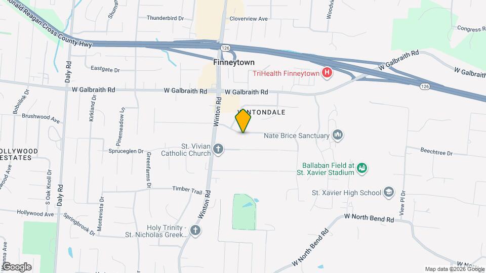 869 North Hill Ln Map and Location Details