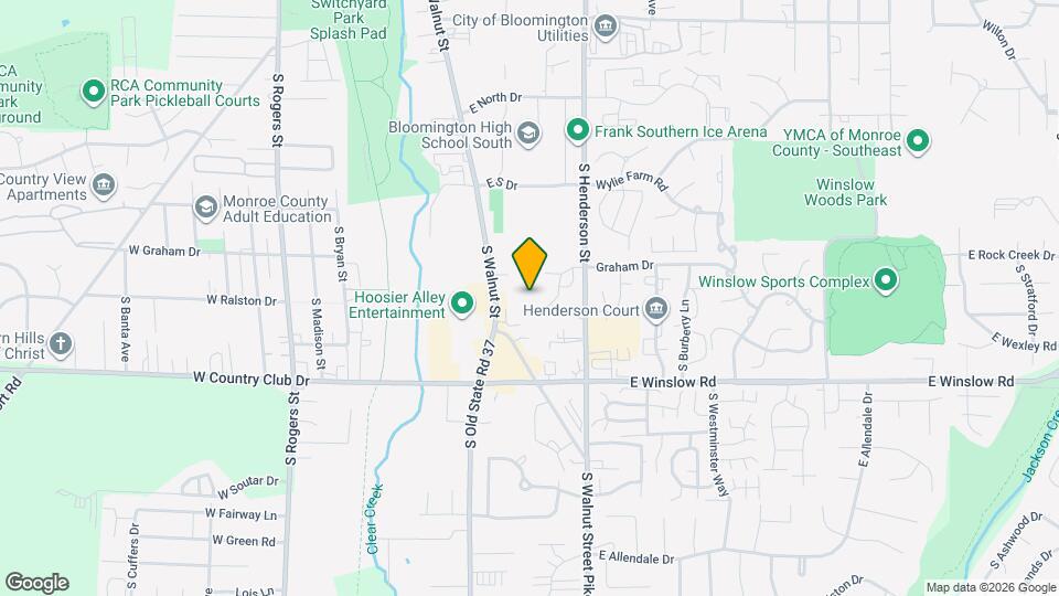 513 E Graham Pl Map and Location Details