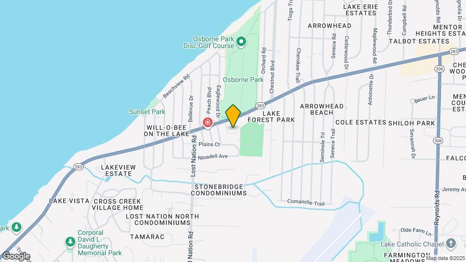 The Standard on Lakeshore Mapa y Detalles de la Ubicación