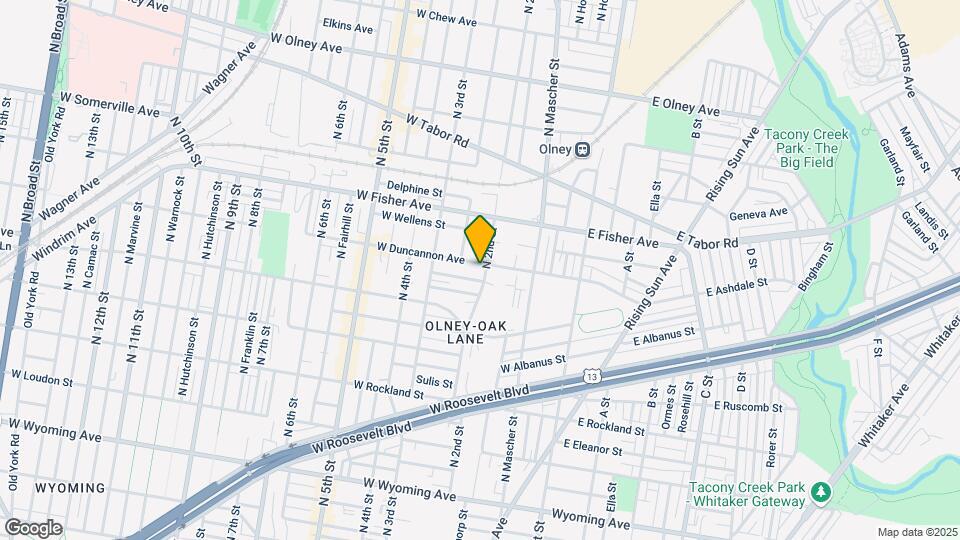 204 W Duncannon Ave Map and Location Details