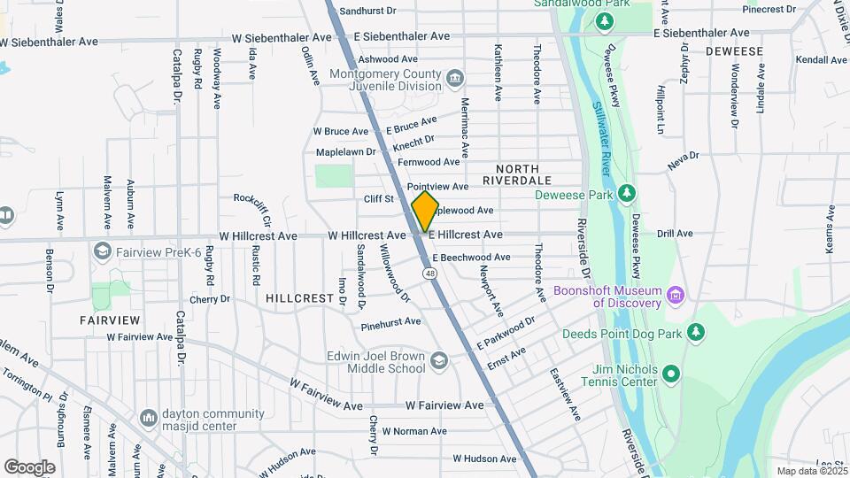 2820 N Main St Mapa y Detalles de la Ubicación