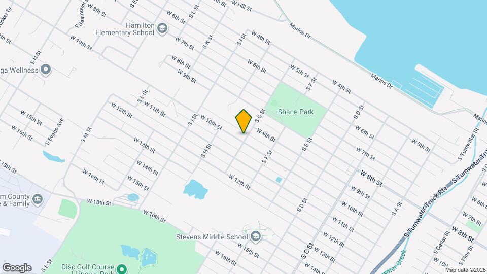 918 S G St Map and Location Details