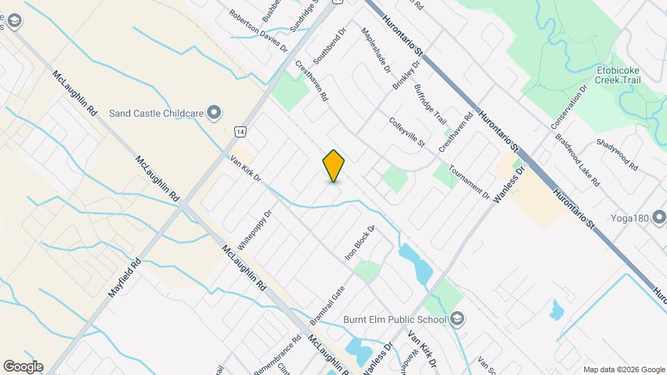 39 Begonia Crescent Map and Location Details