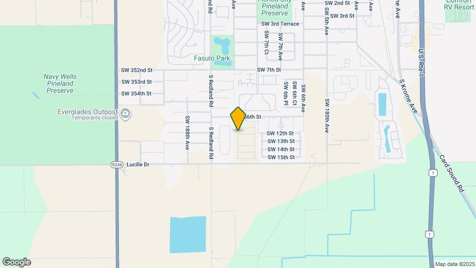 1461 NE 5th Ave Map and Location Details