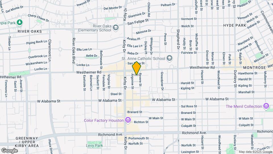 2700 Revere St, Unit 124 Map and Location Details