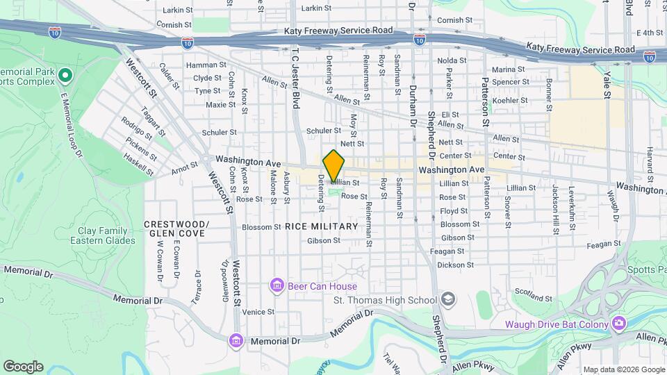 5313 Lillian St Map and Location Details