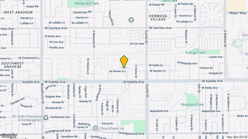 1773 W Sumac Ln Map and Location Details