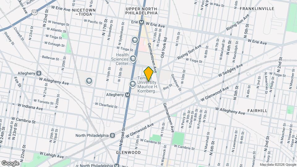 3259 N 13th St Map and Location Details