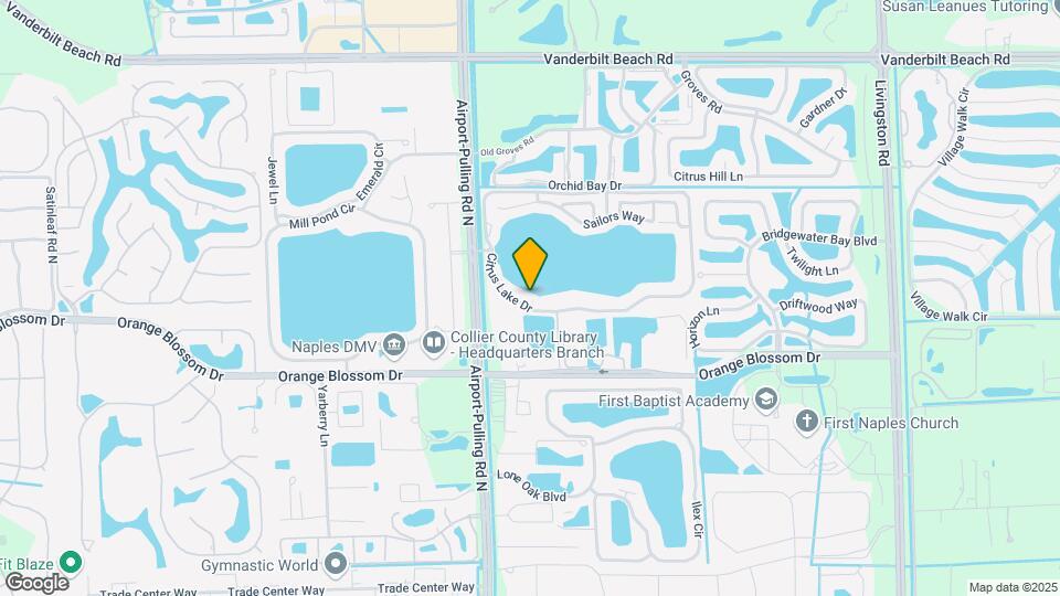 2841 Citrus Lake Dr, Unit 103 Map and Location Details