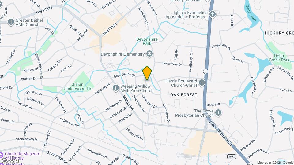 4821 Delivau Dr Mapa y Detalles de la Ubicación