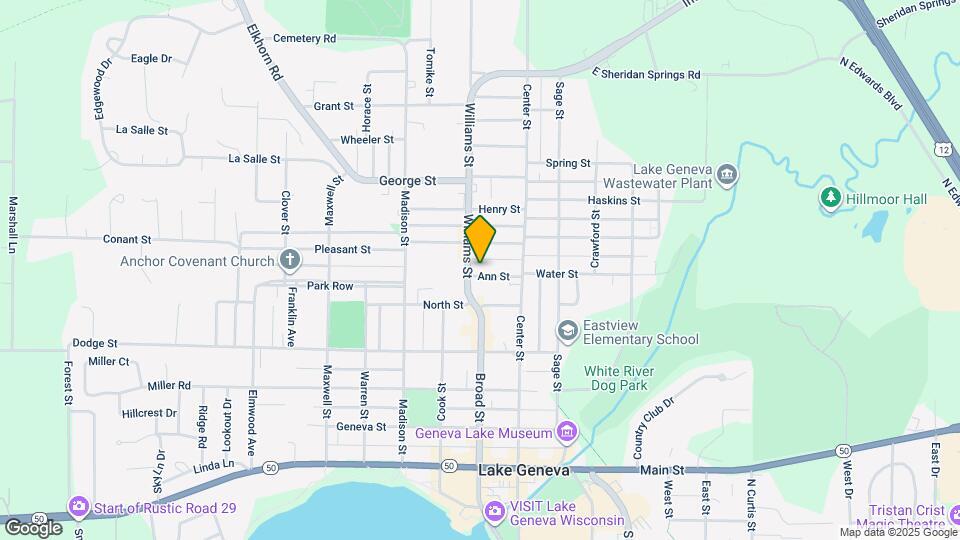 747 Ann St, Unit Lower Map and Location Details