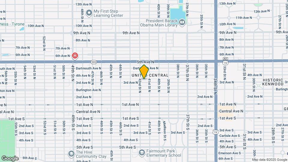 4133 3rd Ave N Mapa y Detalles de la Ubicación