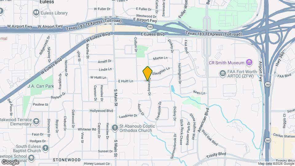 310 E Huitt Ln Map and Location Details