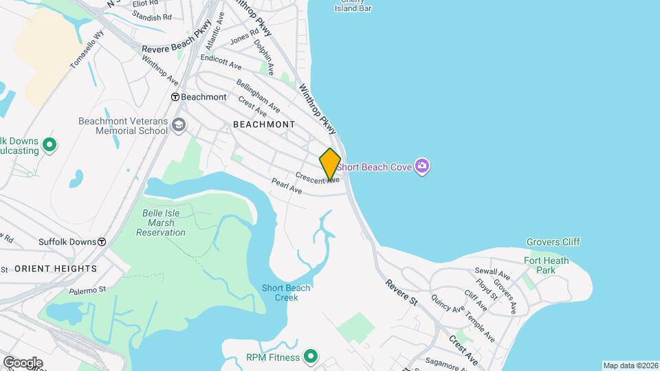 299 Crescent Ave, Unit 1 Map and Location Details