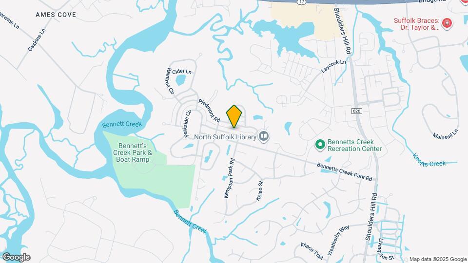 1495 Elderberry Rd Map and Location Details