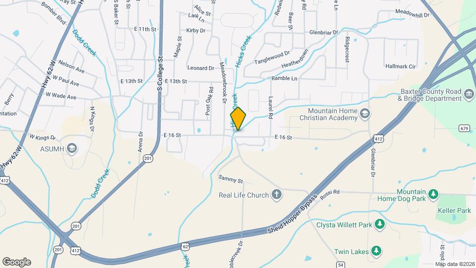 816 E 16 St Map and Location Details