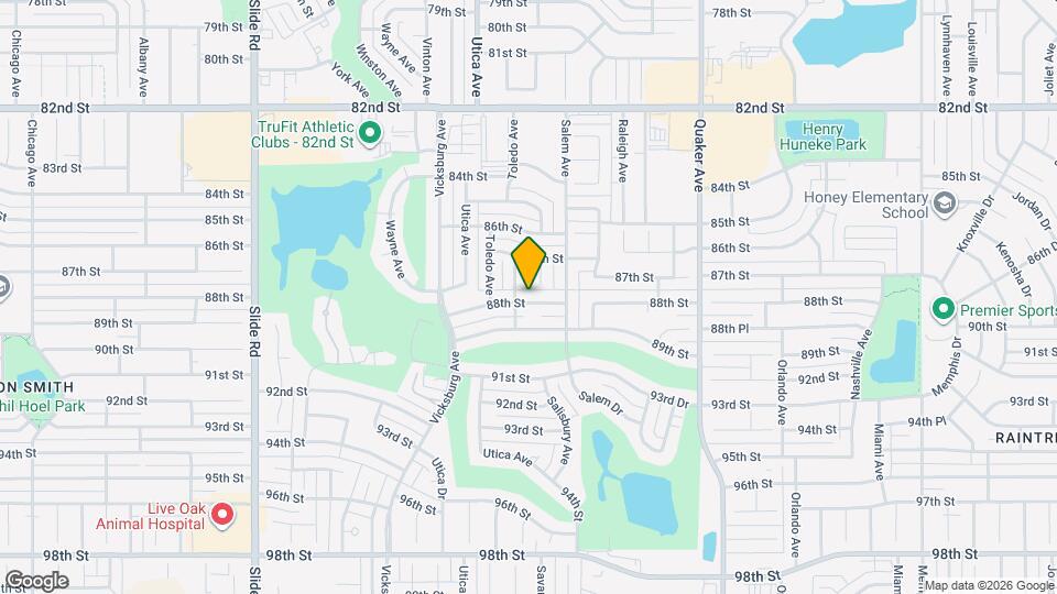 4610 88th St Map and Location Details