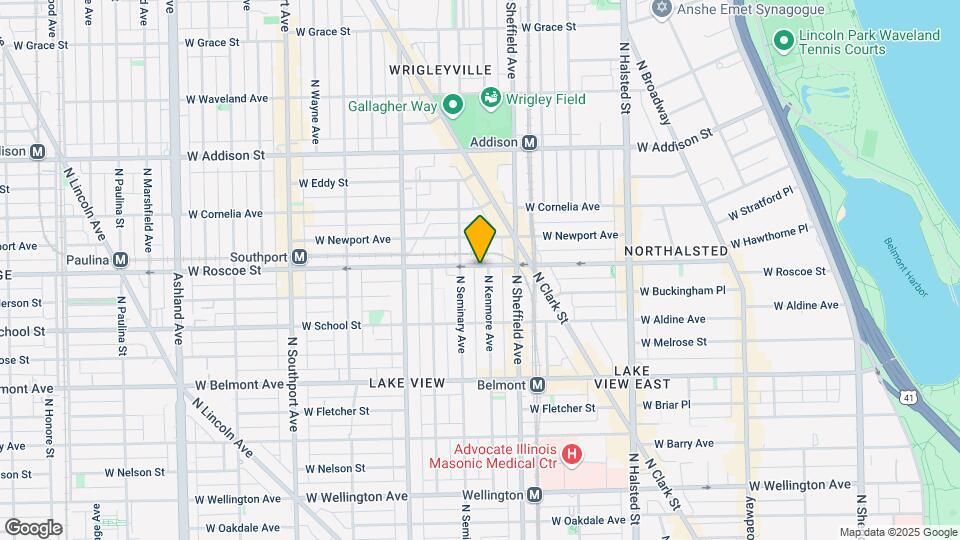 3358 N Kenmore Ave Mapa y Detalles de la Ubicación