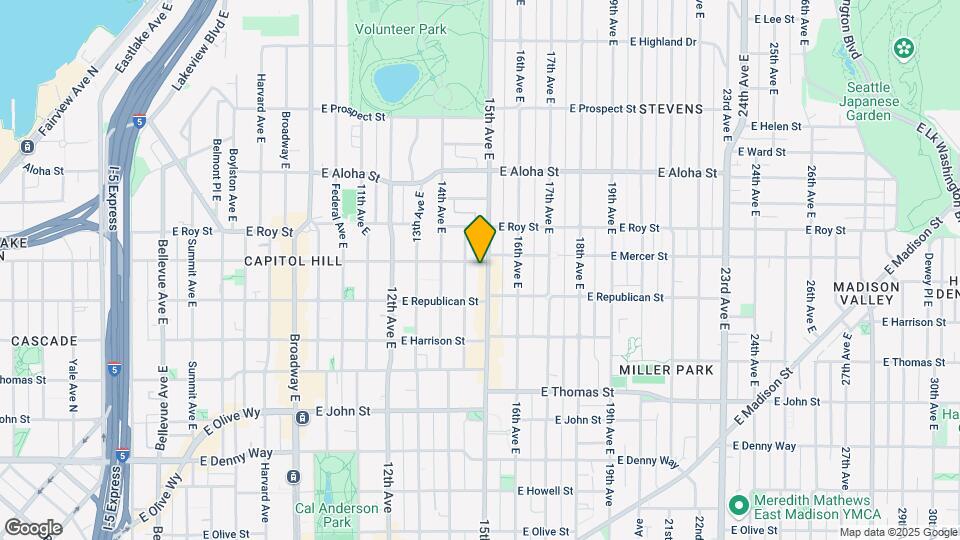 Capitol Hilltop Apartments Mapa y Detalles de la Ubicación