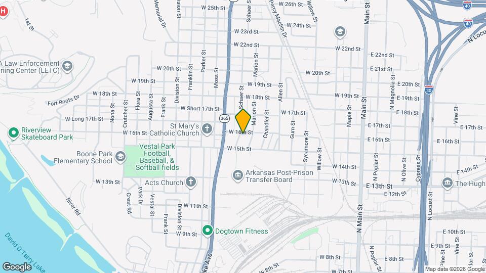 1522 Schaer St Map and Location Details