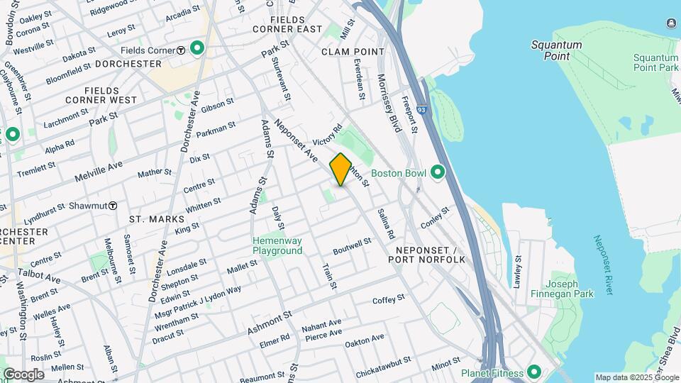 135 Neponset Ave Map and Location Details