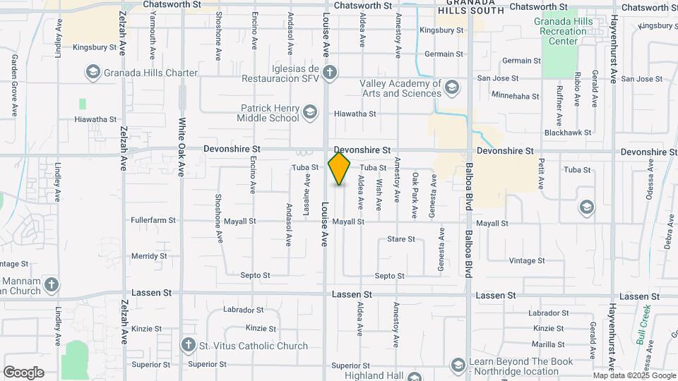 10151 Babbitt Ave Map and Location Details