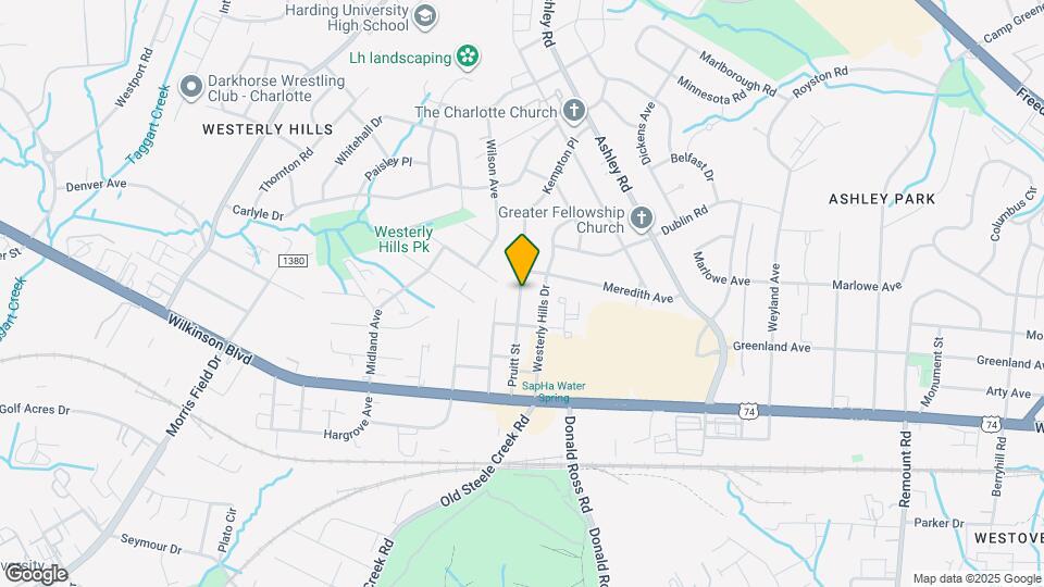 2415 Pruitt St Map and Location Details