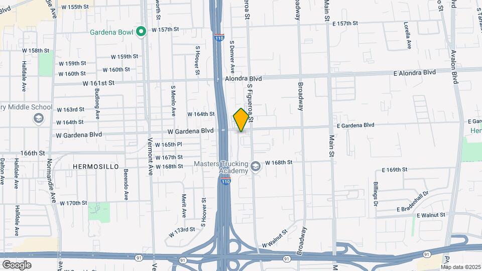 16512 S Denver Ave Map and Location Details