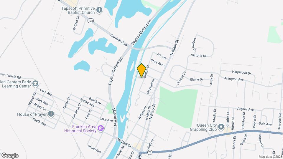 309 Bridge St Mapa y Detalles de la Ubicación