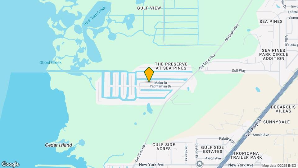 7332 Mako Dr Map and Location Details
