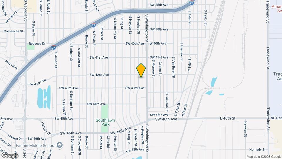 4207 S Hughes St Map and Location Details