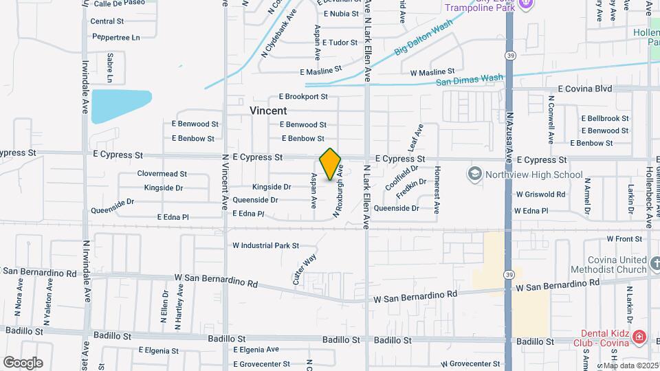 16721 Kingside Dr Map and Location Details