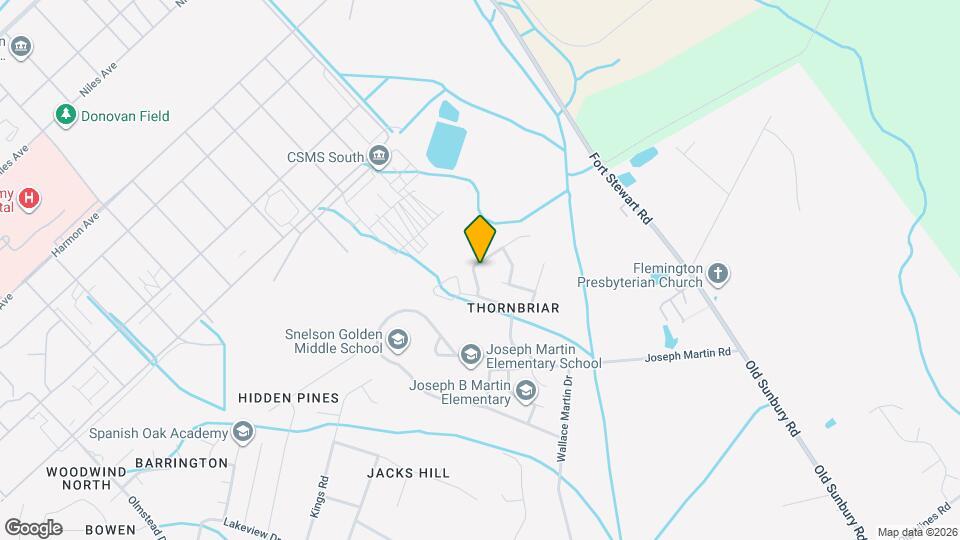 908 Primrose Ln Map and Location Details