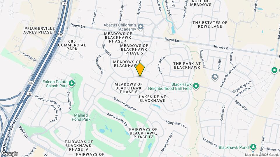 2501 Speidel Dr Map and Location Details