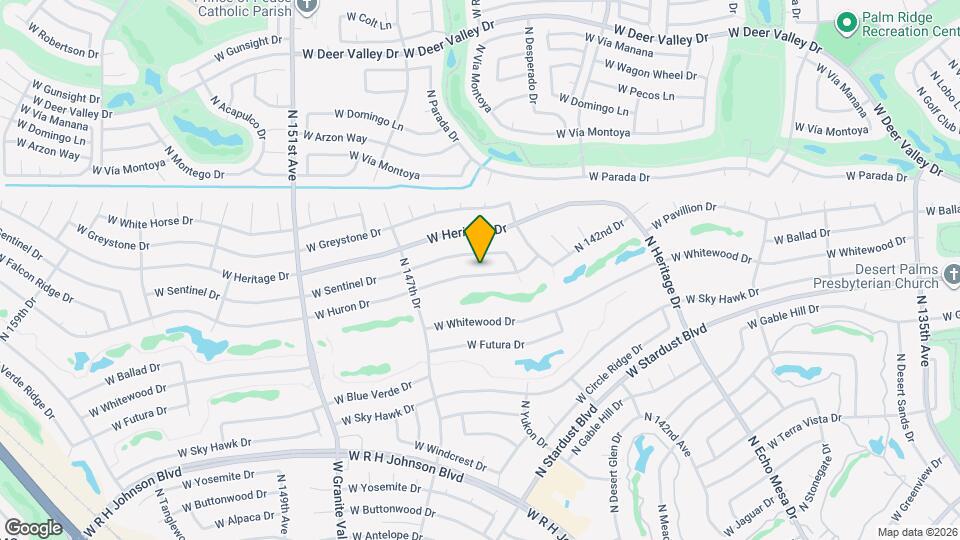 14506 W Huron Dr Map and Location Details