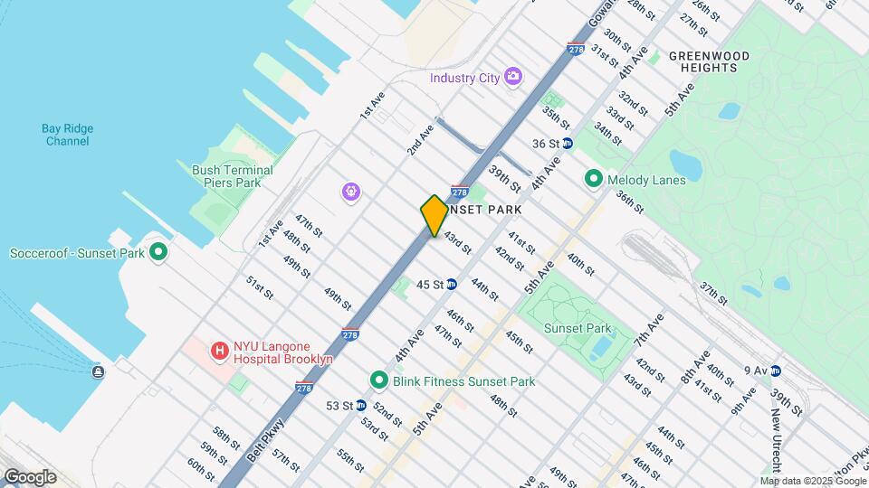 321 44th St Map and Location Details