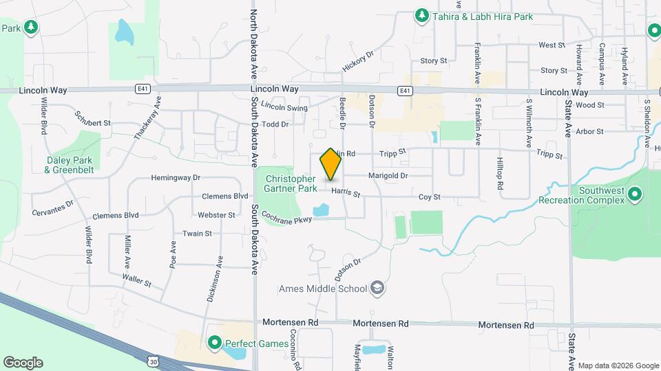 424 Jeffrey Ln Map and Location Details