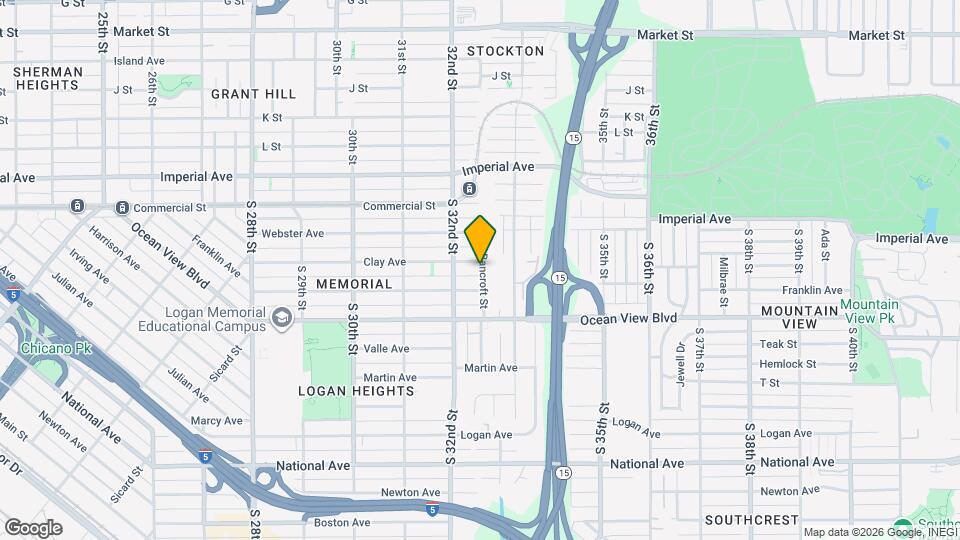 310 S Bancroft St Map and Location Details