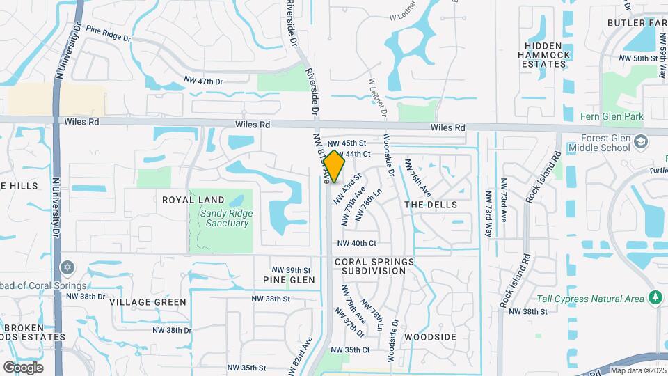 4281 Riverside Dr Map and Location Details