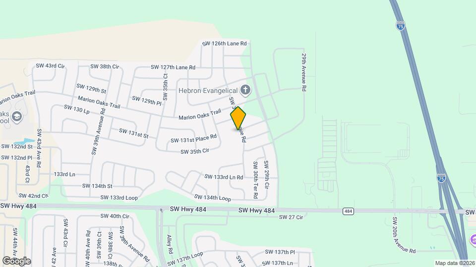 13102 SW 31st Avenue Rd Map and Location Details