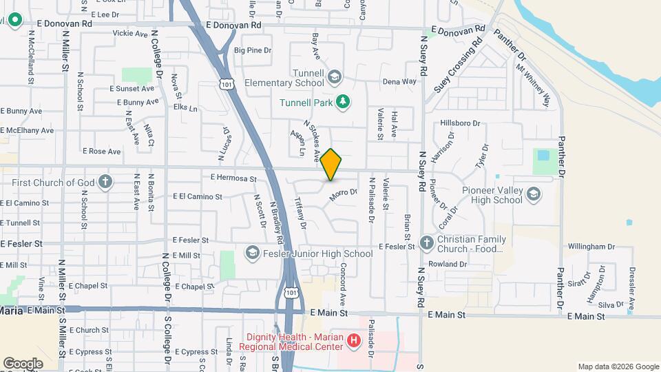 1302 Sapphire Dr Map and Location Details