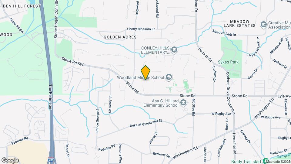 3242 Briarwood Blvd Map and Location Details