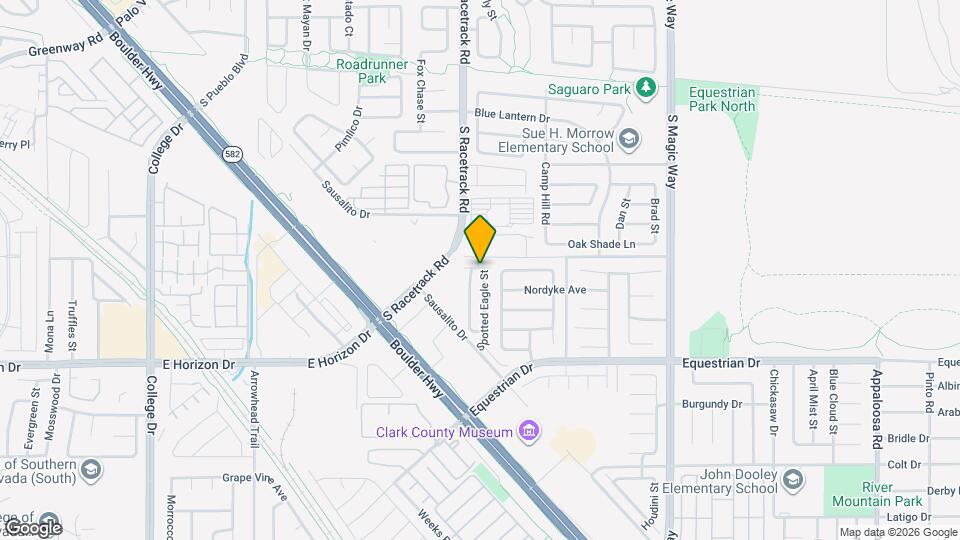 701 Spotted Eagle St Map and Location Details