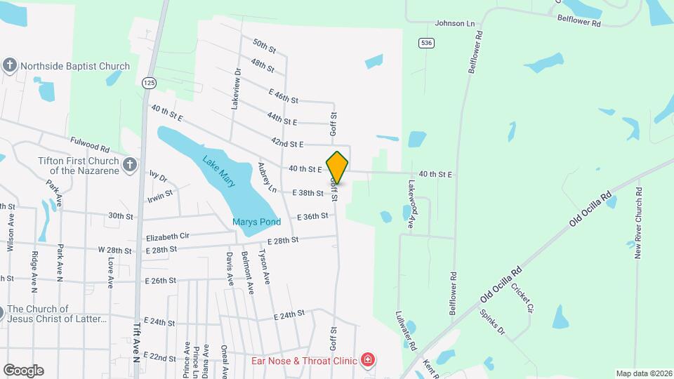 3801 Goff St Map and Location Details