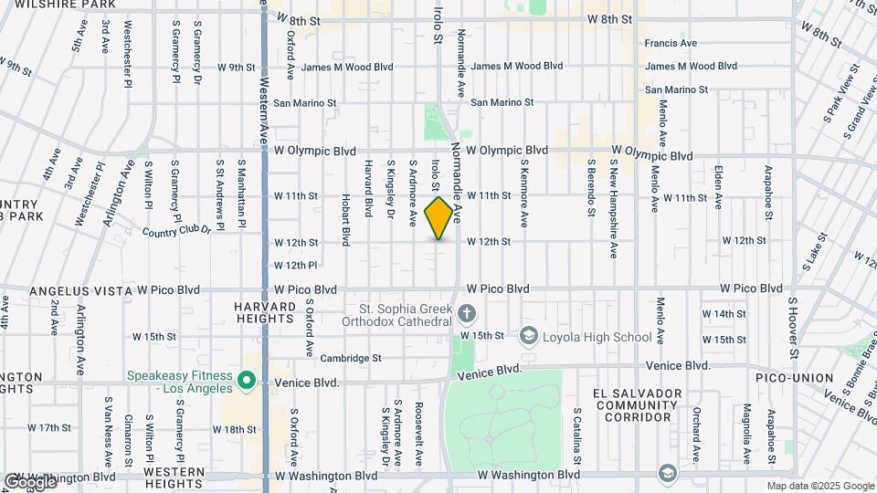 1202 Irolo St Map and Location Details