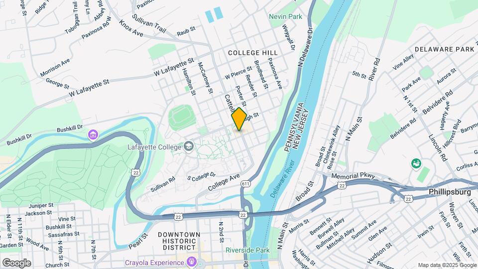 202 Cattell St-Unit -1 Map and Location Details