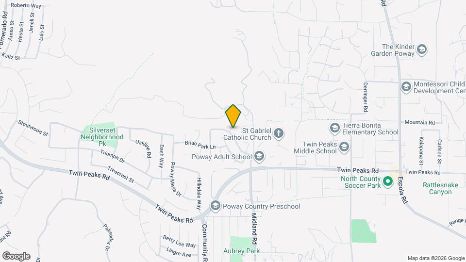 13438 Orange Blossom Ln Map and Location Details