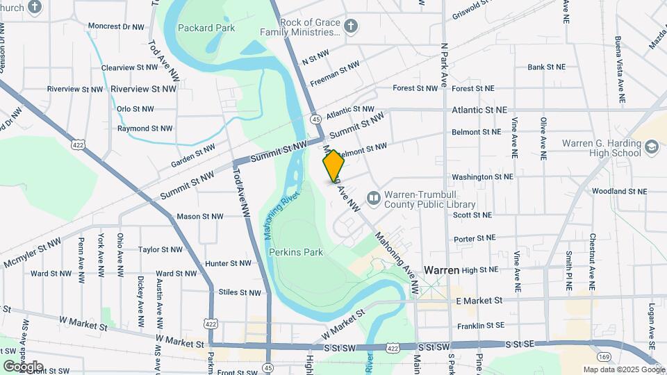 693 Mahoning Ave NW Map and Location Details