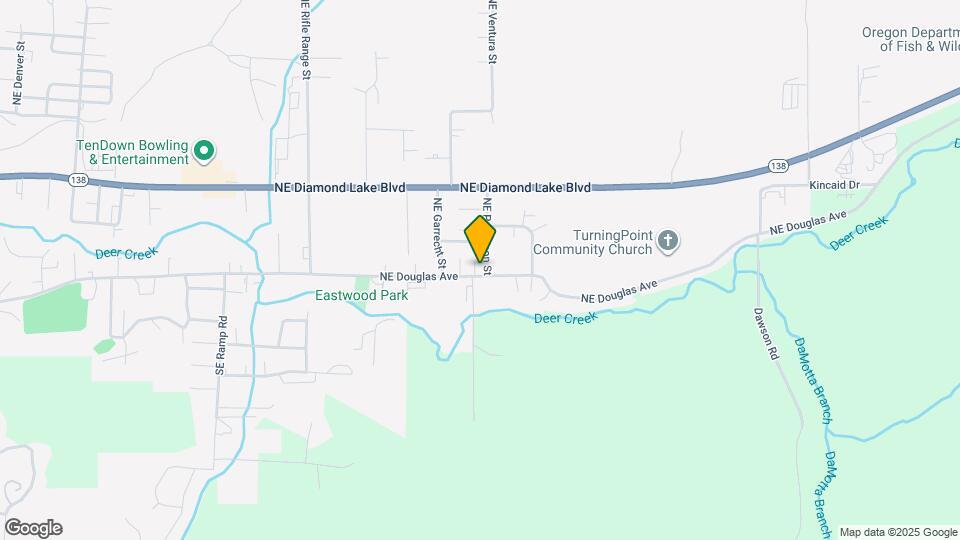 2974 NE Douglas Ave Map and Location Details